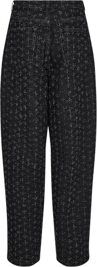 IVY-Janice Slung Jeans Black Punch Denim