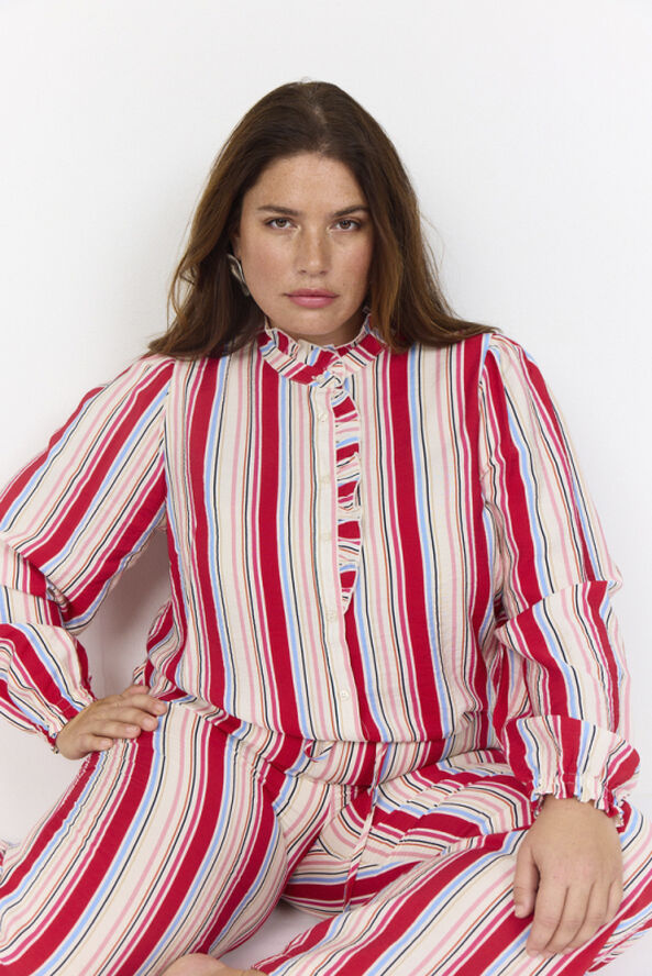 Curvy WA-ADINA 1 Skjorte Rød