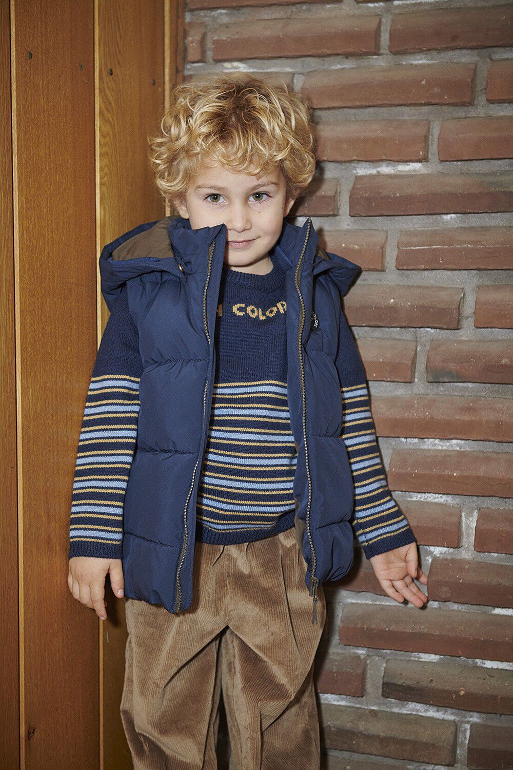 2 in 1 Puffer Jacket w. Removable Sleeves