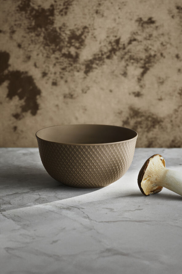 Rhombe Earth Serveringsskål Ø17. 5 cm clay