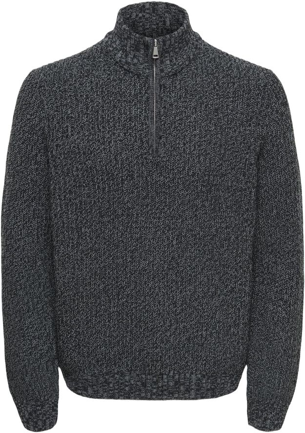ONSJOIN REG LS HIGH NECK KNIT CAMP