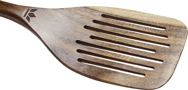 Wooden Utensil Skimmer Spatula XL