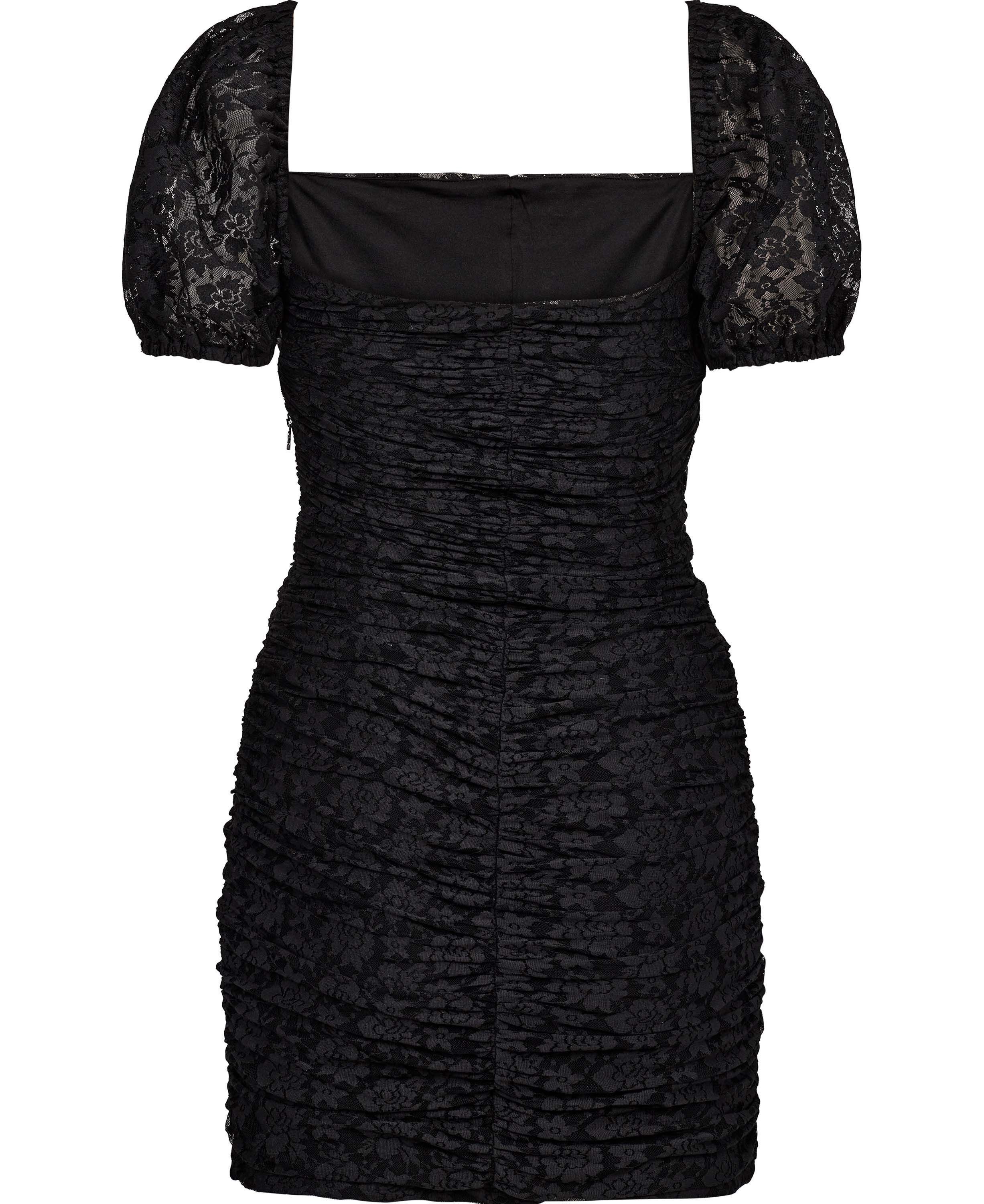 Lace Puff Sleeve Dress