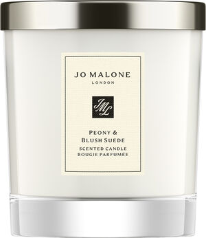 Peony & Blush Suede Scented Classic Candle