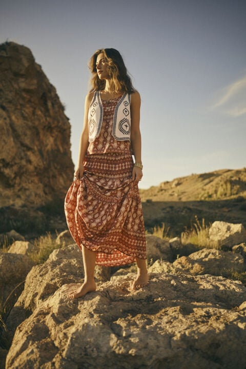 CRManju boho vest
