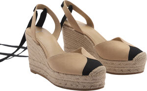 Lace-up espadrilles