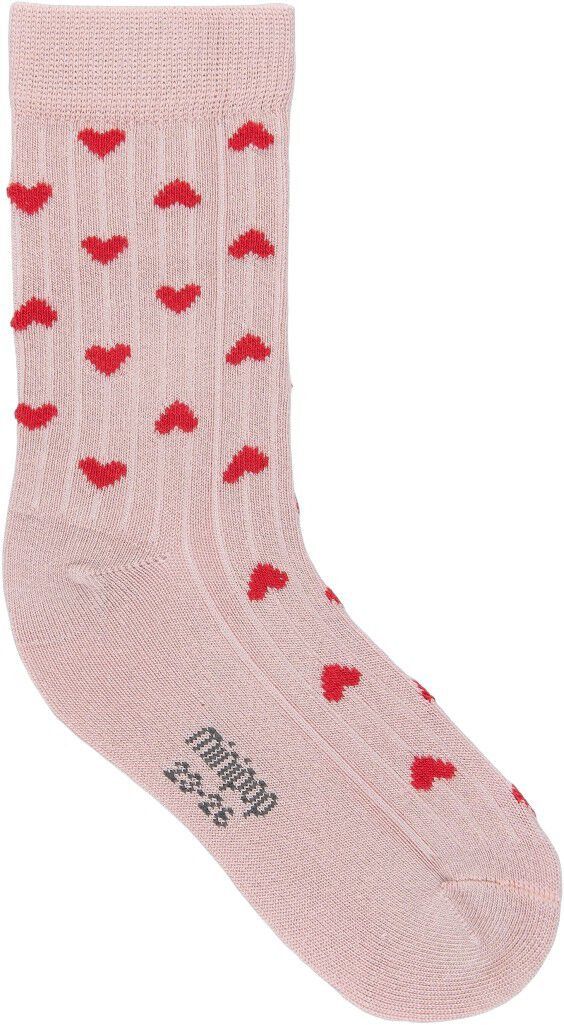 Minipop Bamboo Heart Socks 3 Pack