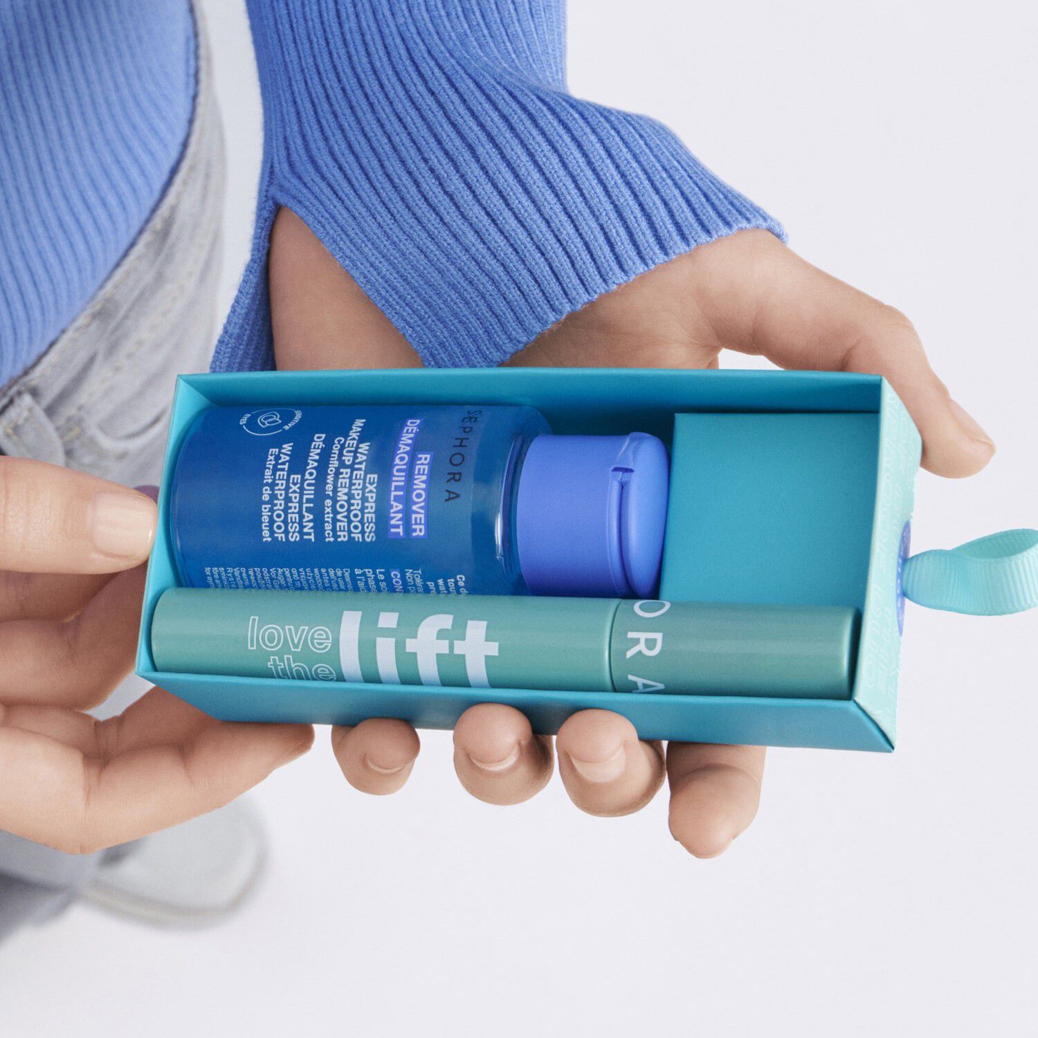 THE WATERPROOF DUO - Duo med vandfast mascara og makeupfjerner