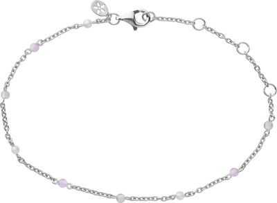 Scarlett bracelet pastels - silver