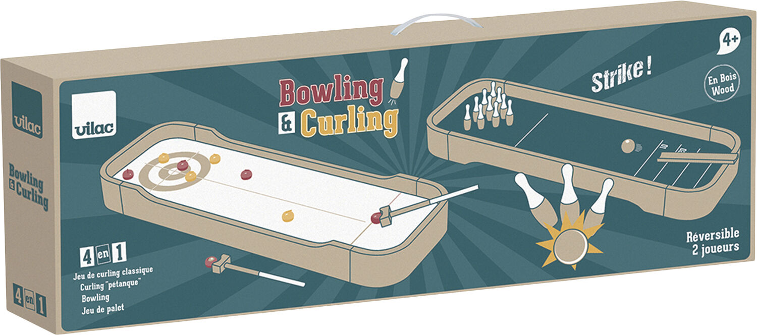 Vilac - Bowling- og curlingspil