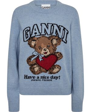 Graphic Wool Sweater