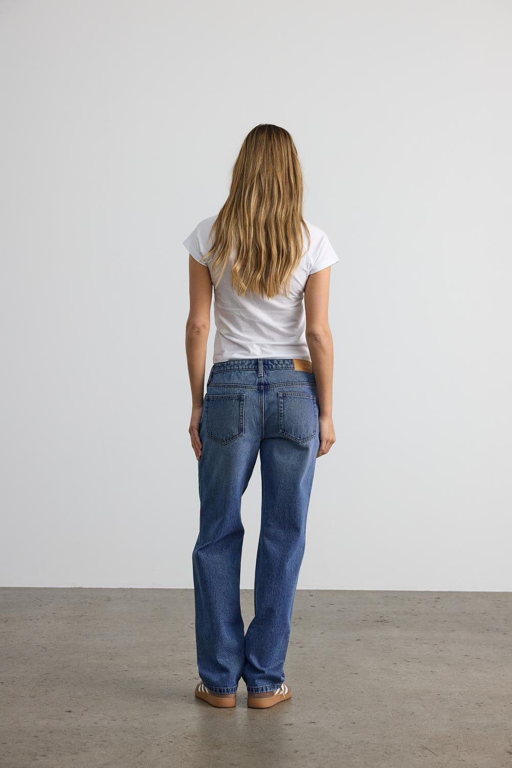 NMREGGY LW STRAIGHT JEANS VI557MB
