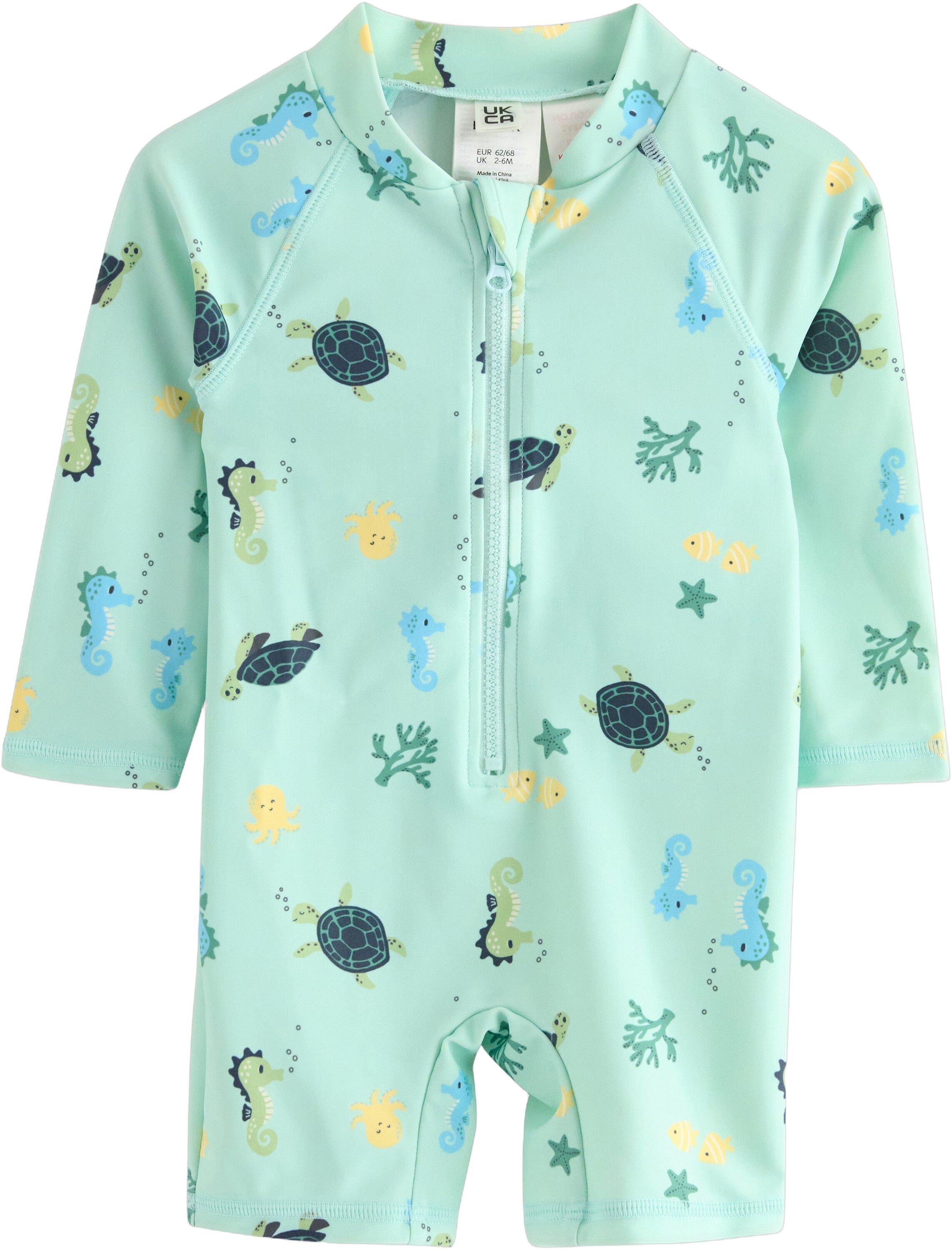 Sun protection suit with UPF 50+ an