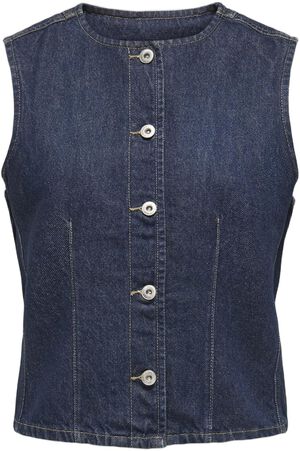 ONLAYA S/L FITTED DNM VEST TAI