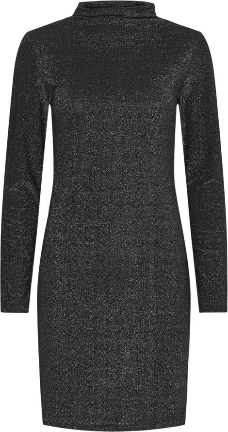 PCMONICA LS GLITTER DRESS NOOS