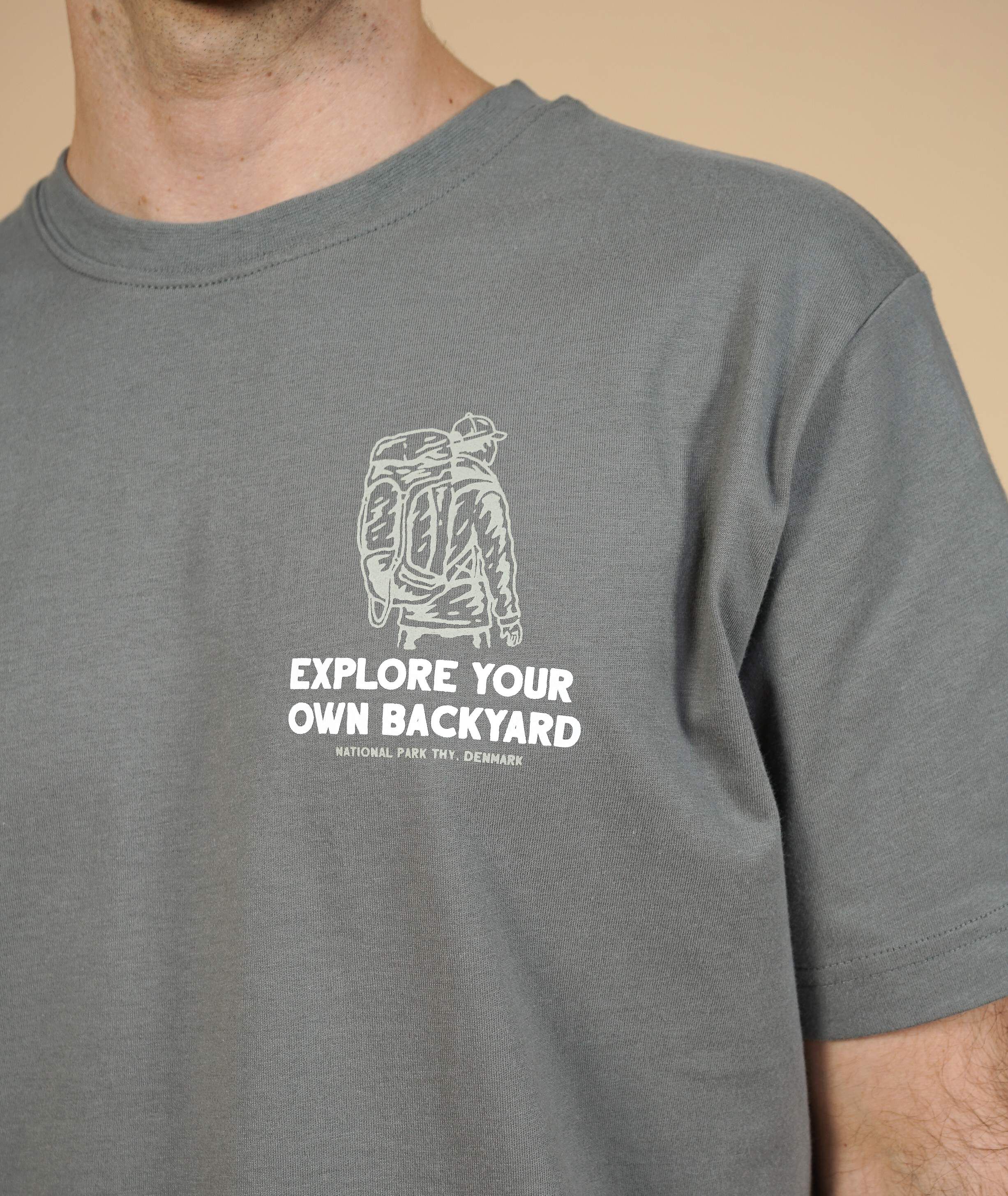 EXPLORE CH MEN'S BRUSHED T-SHIRT