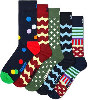 5-Pack Graphic Socks