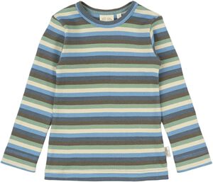 T-shirt L/S Modal Multi Striped