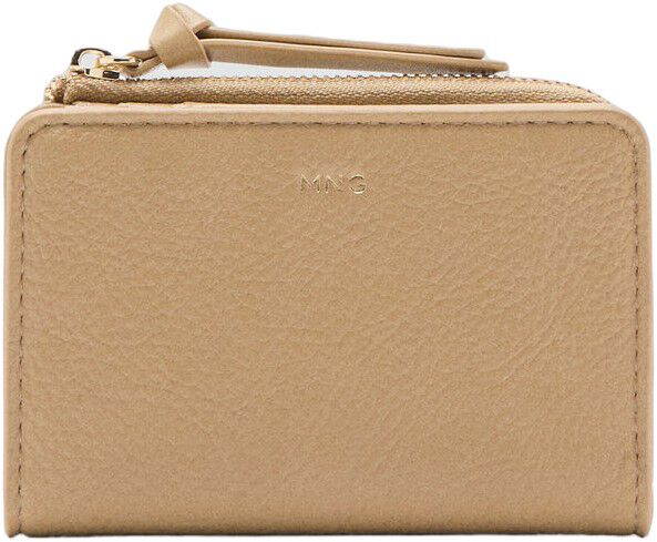 Small faux-leather wallet