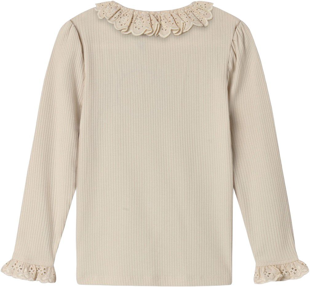 KENNA LS LACE BLOUSE