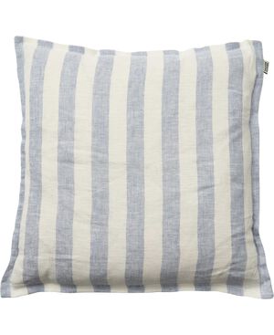 stripe/blå, pyntepude
