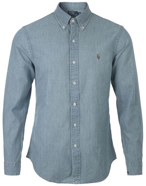 Slim Fit Chambray Shirt