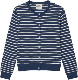 Fine Merino Charlot Stripe Cardigan