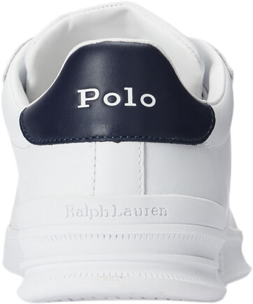 Polo Ralph Lauren Heritage Court II Leather Sneaker Hvid/navy 1045