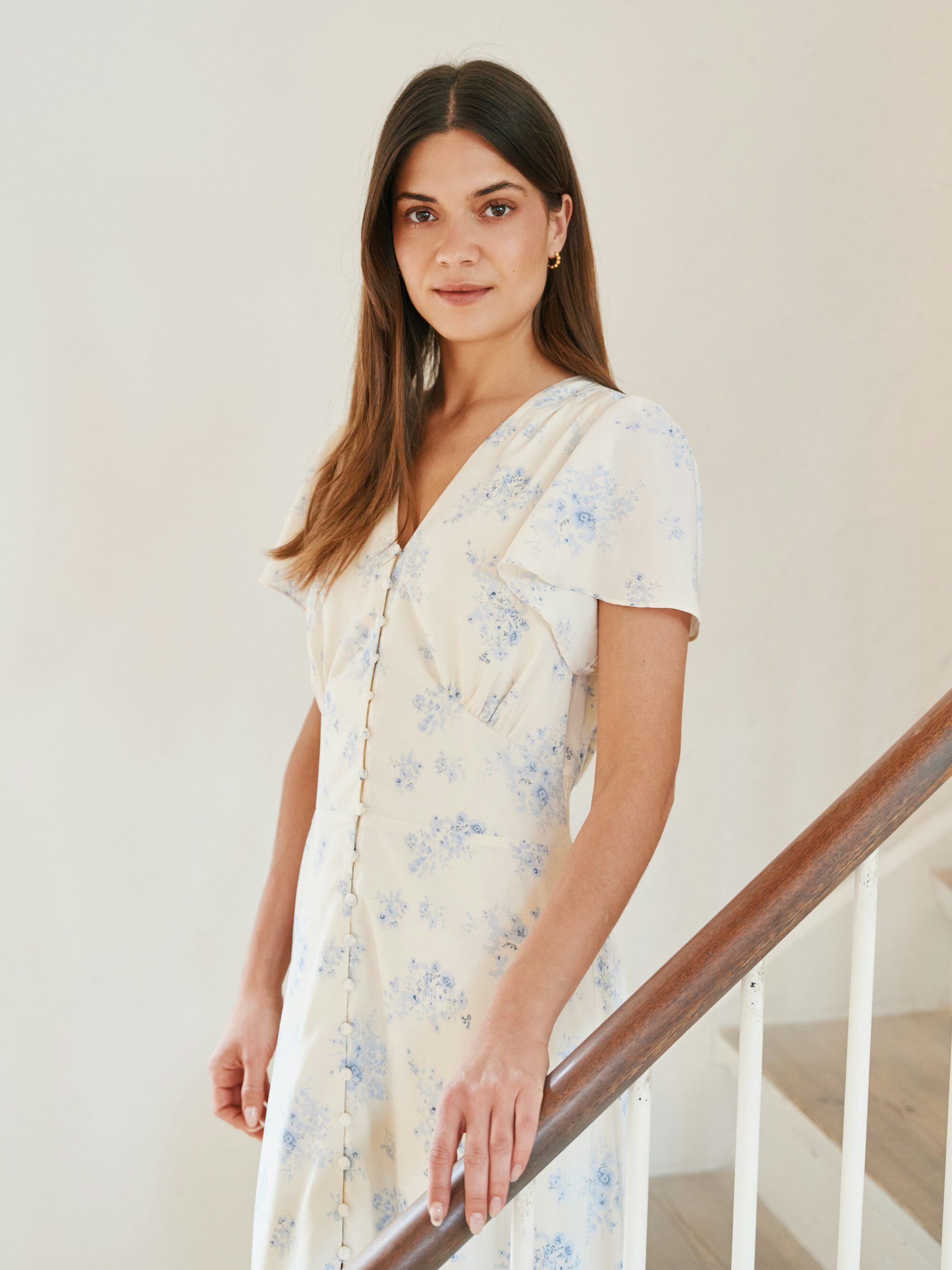 Eleni Delicate Flower Dress