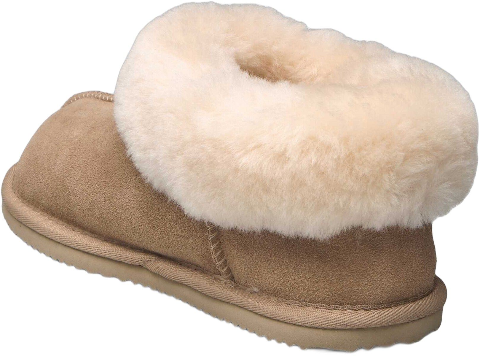 RHEvelyn Leather Closed Ankle Slipper