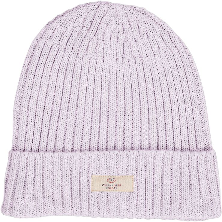 COTTON KNITTED CLASSIC BEANIE