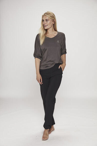 Heidi tr&aelig;nings T-shirt m. 3/4 &aelig;rmer