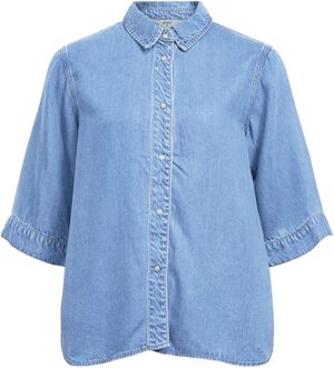 OBJFRAME 2/4 RE DENIM TOP NOOS