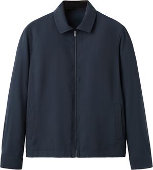 Modal zip jacket