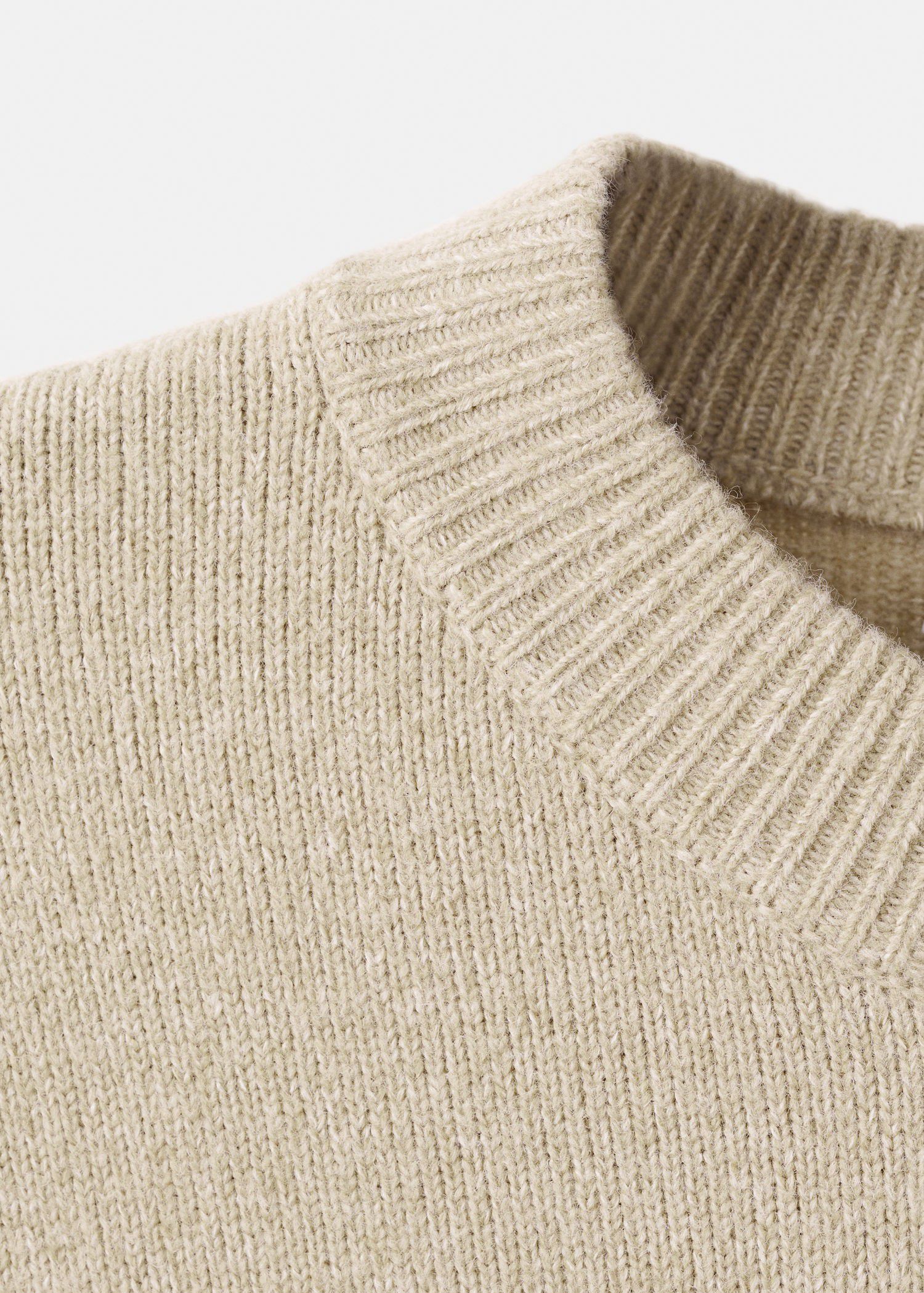 Knit striped sweater