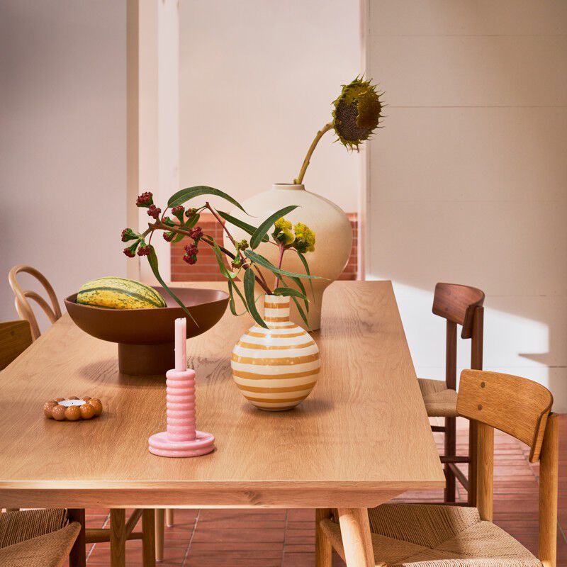 Urban Nature Culture candle holder Talon, golden orange