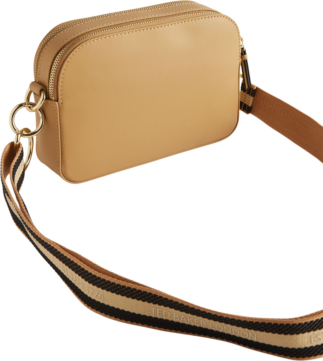 DARCELO Branded Webbing Leather Cam