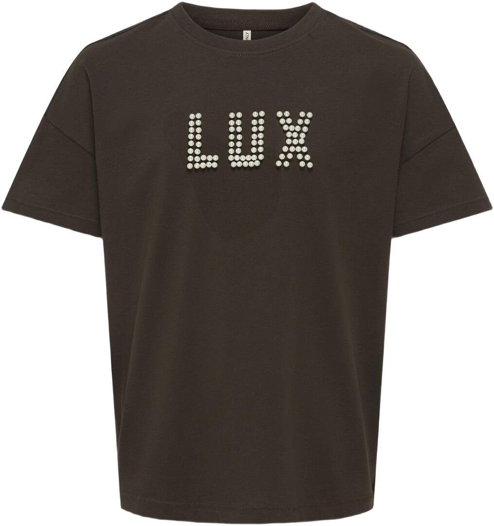 KOGKATE LIFE SS O-NECK PEARL TOP JR