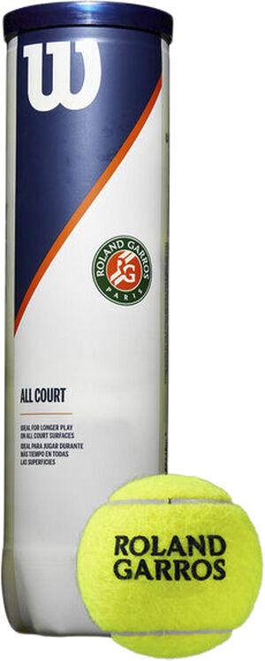 Roland Garros All Court tennisbolde, 4 styk