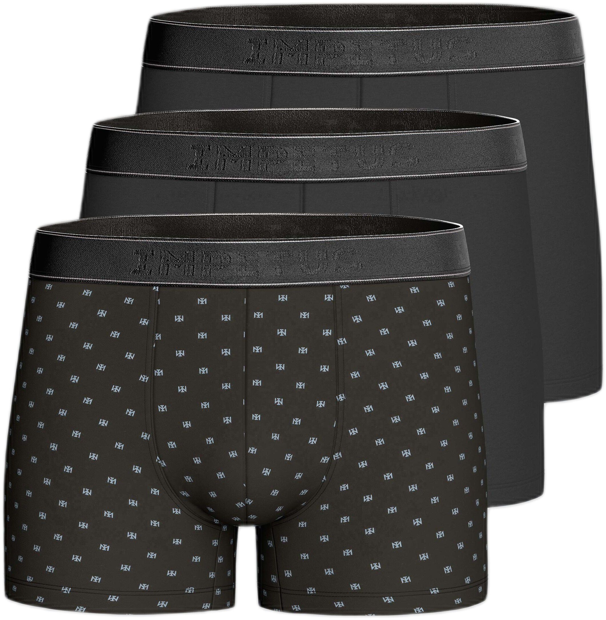 Pack of 3 men's boxers in Cotton