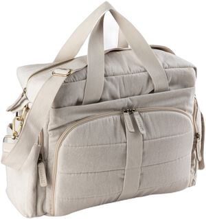 On-the-go Pusletaske, morning beige melange