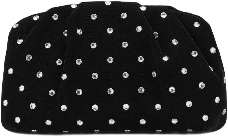 Velvet Strass Clutch