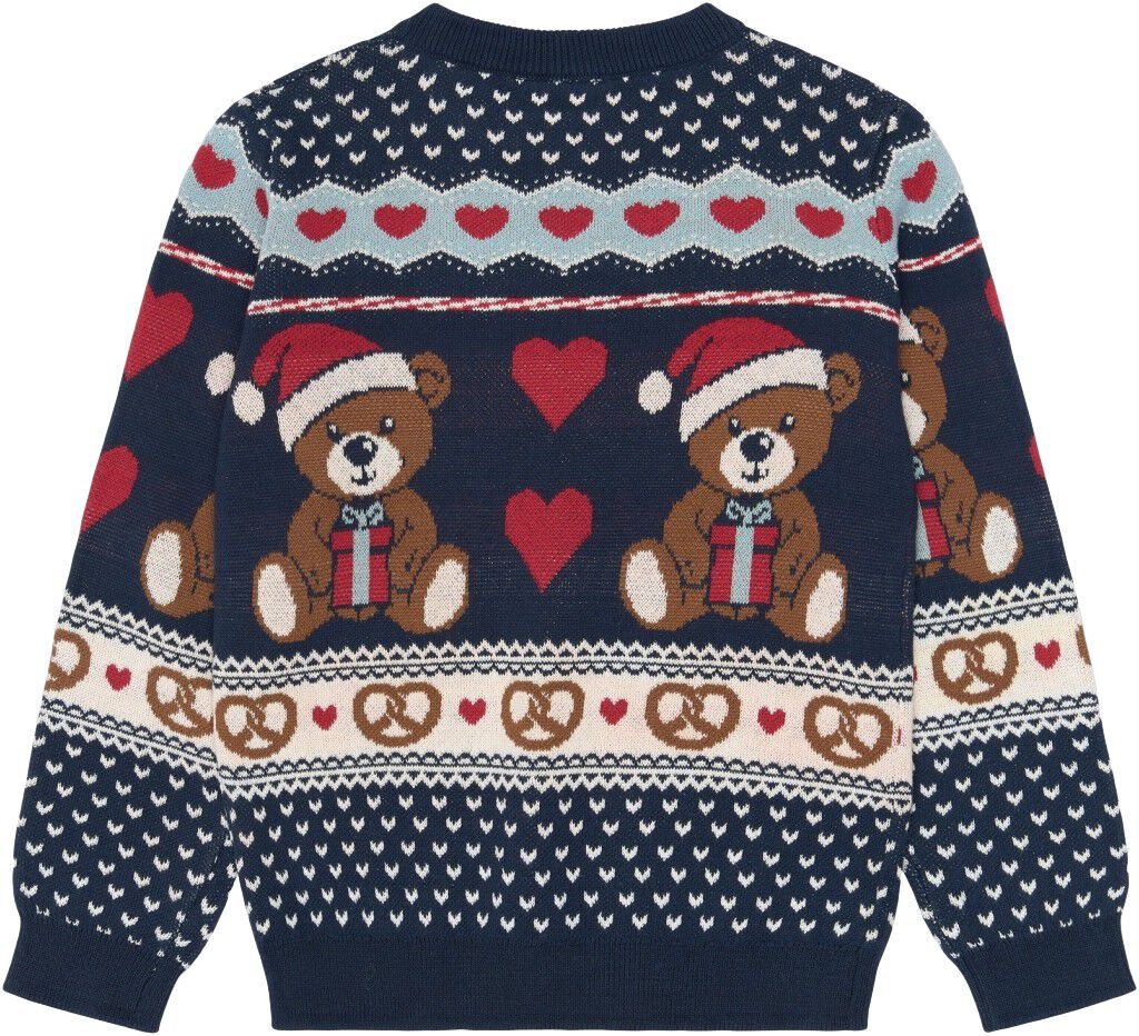 Pullover med Jacquard i julen