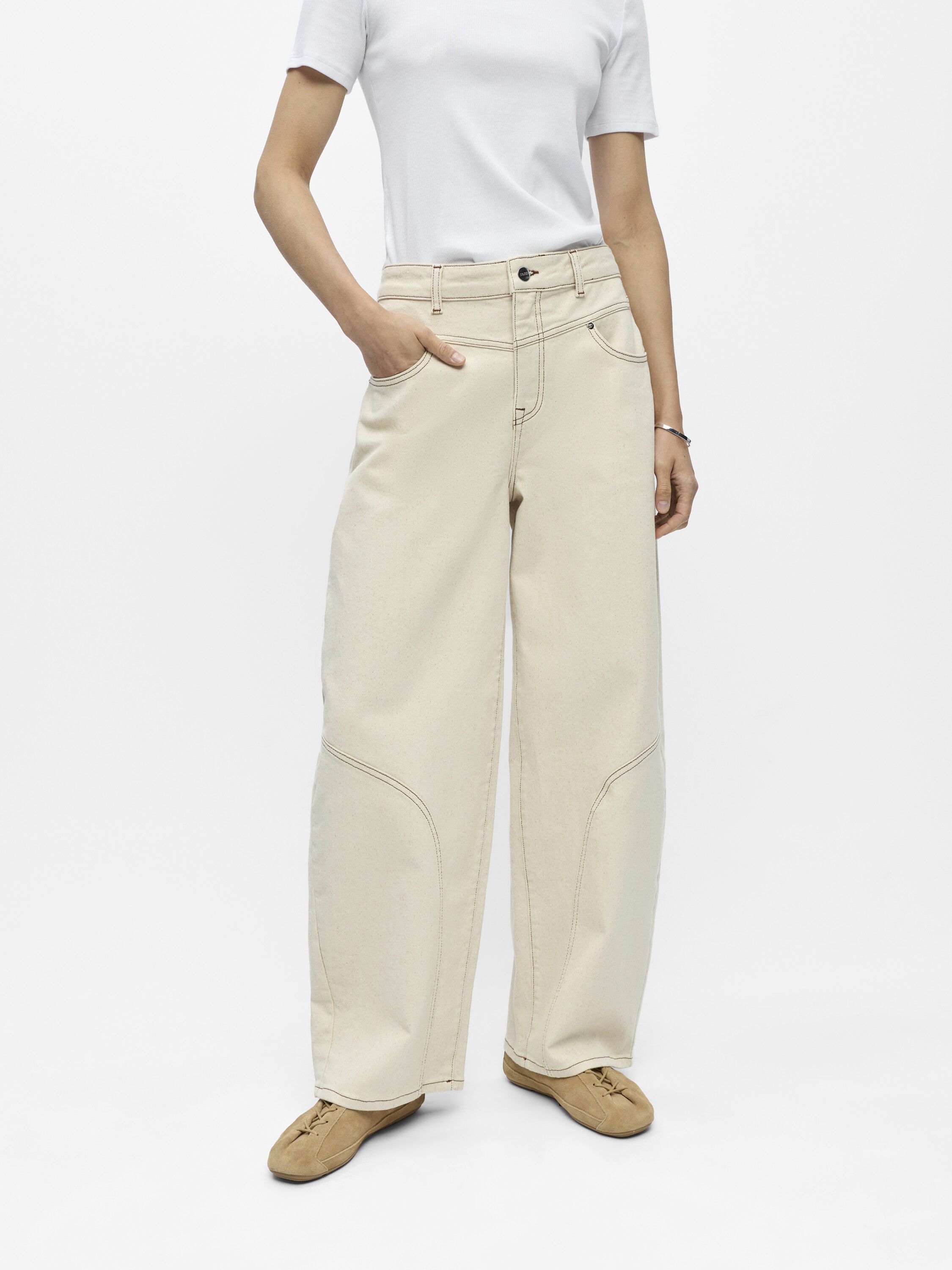 OBJEMMIA MW BARREL JEANS E DIV