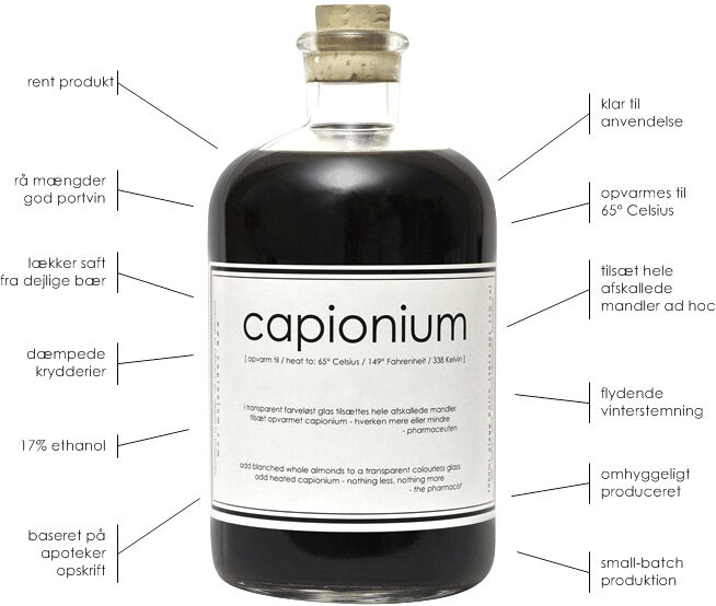 Gl&oslash;gg capionium 1000ml