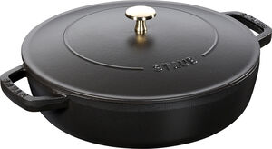 Sauterpande Chistera 28 cm sort