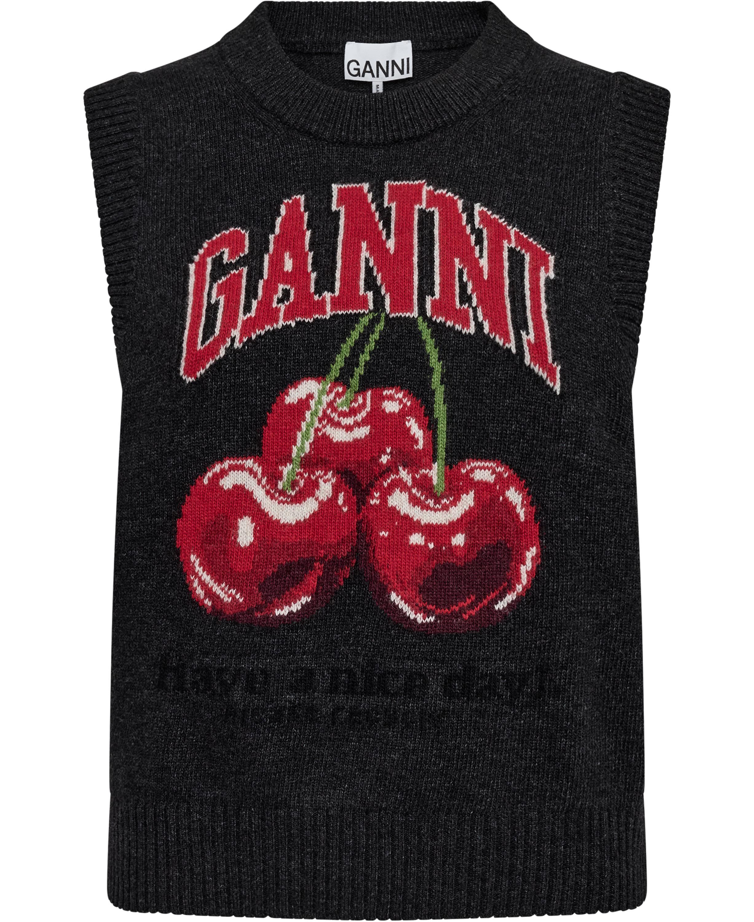Graphic Wool Vest