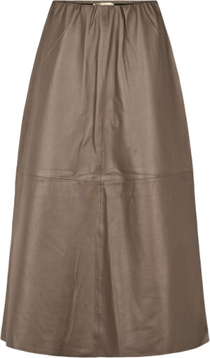 5168 Lapa leather skirt