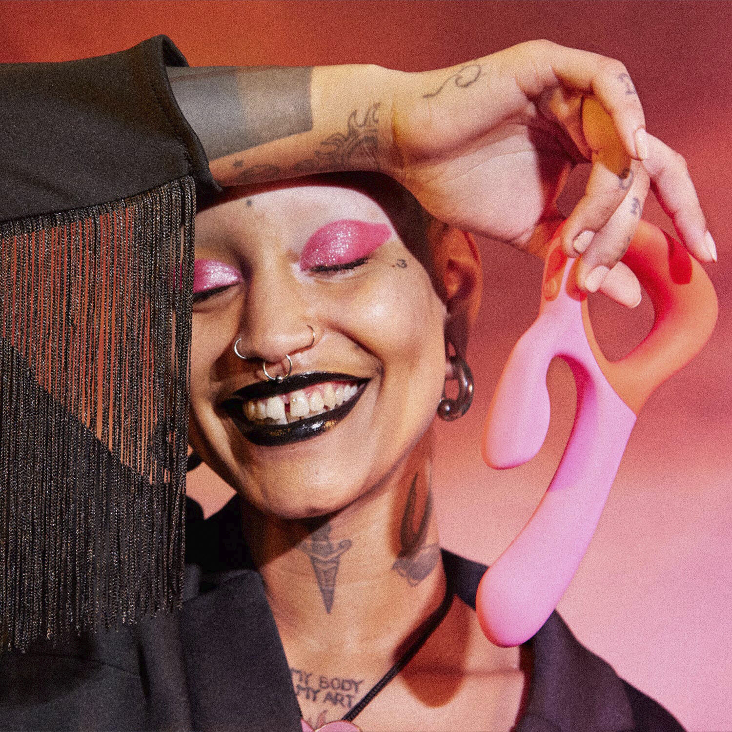 Clutch Rabbit Vibrator - R&oslash;d