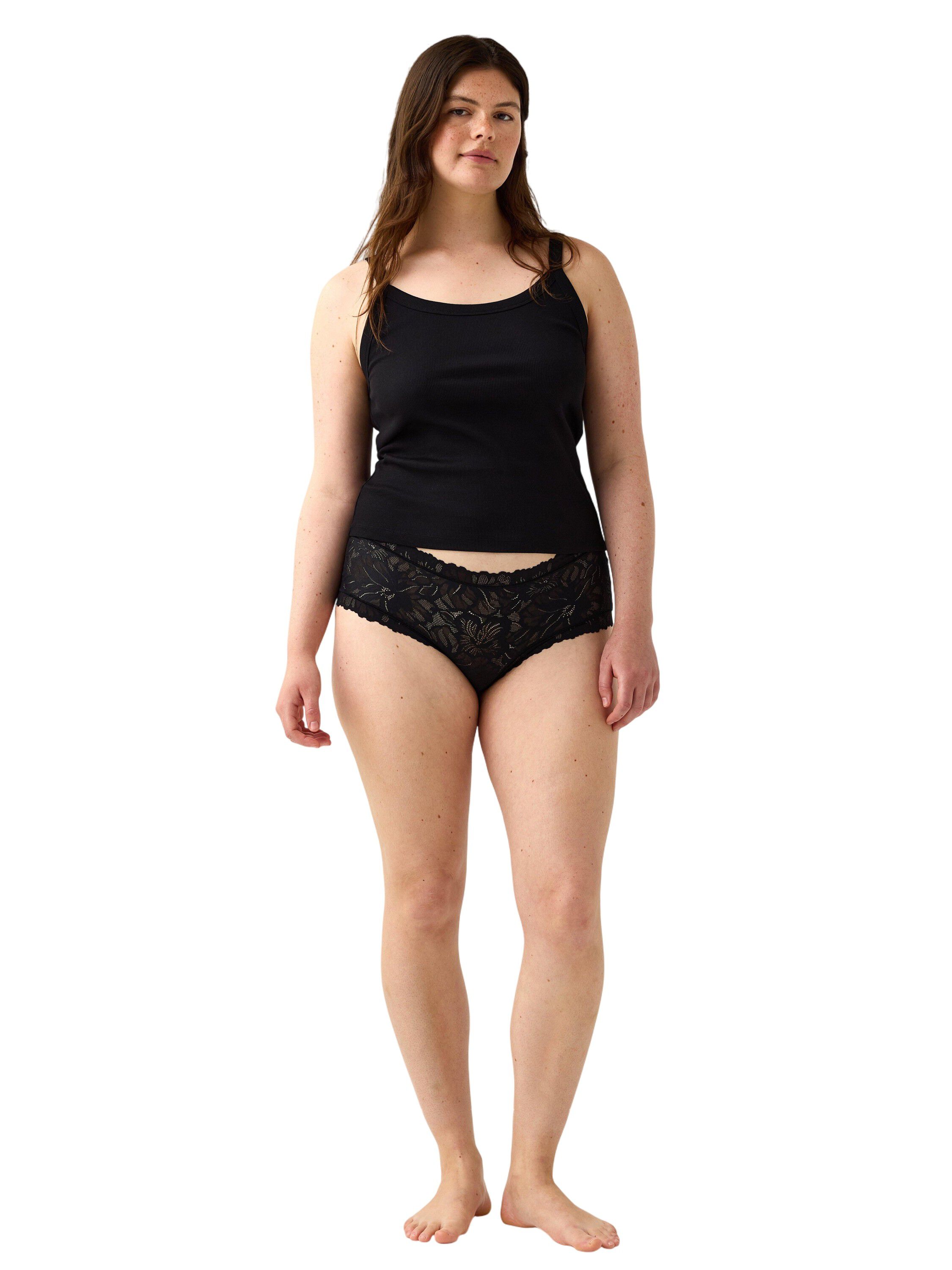 Briefs in a soft and comfy lace wit